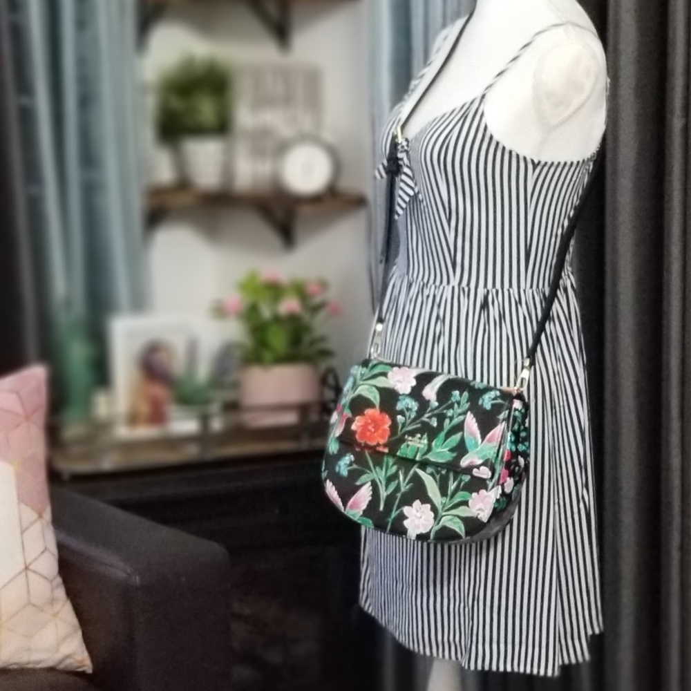 NEW! Kate Spade Jardin Byrdie Floral Crossbody - Picture 7 of 8